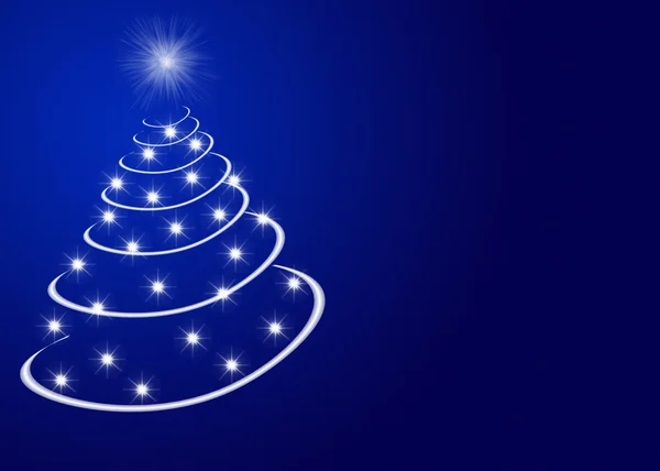 stock image Christmas Tree With Stars