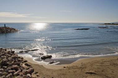 villaricos liman girişi, almeria, Endülüs, İspanya