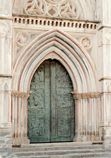 stock image Entrance Door to the Royal Monastery of Santa Maria