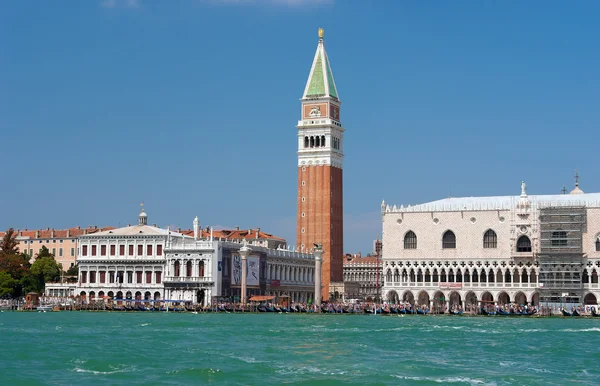 stock image Seaview of Piazza San Marco and The Doge's Palace