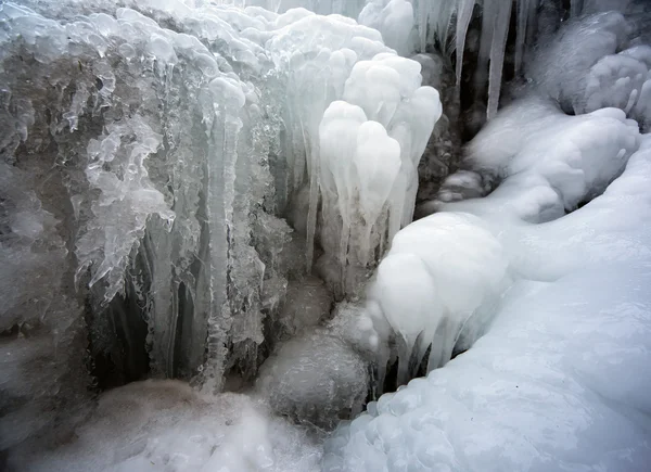 Заморожені водоспад — стокове фото