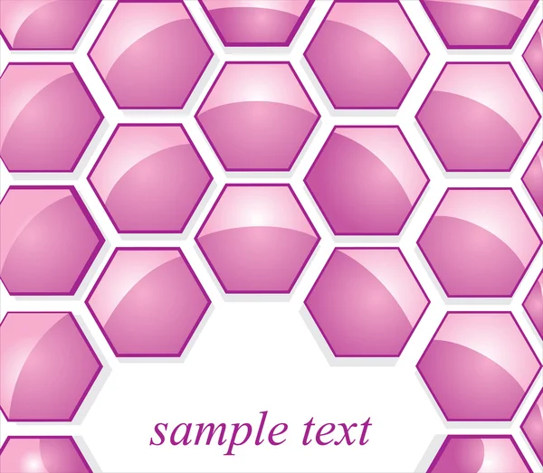 Background. Lilac cells — Stock Vector