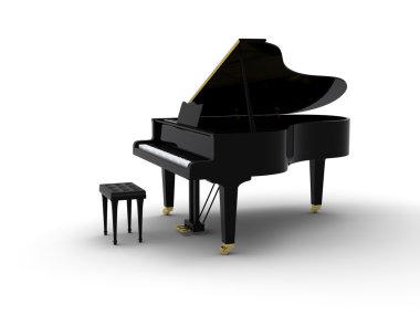 Grand piano clipart