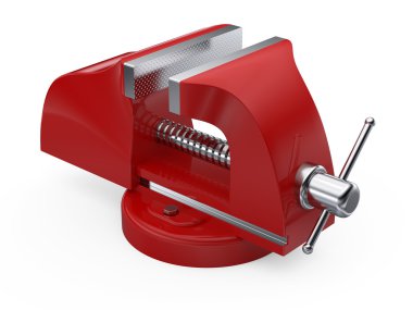 Table vise clamp clipart