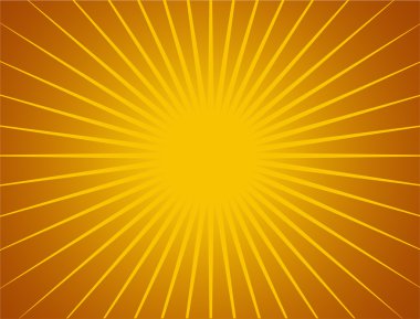 Sun rays background 3D clipart