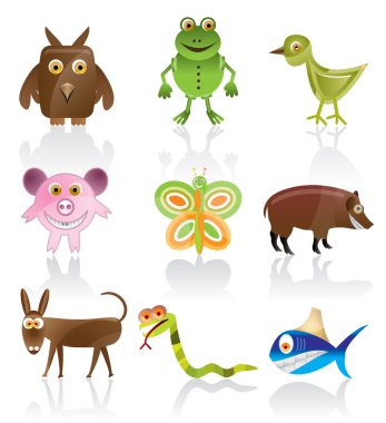 Wild animal vector clipart