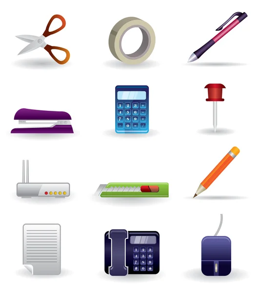Business and Office icons — Stock Vector