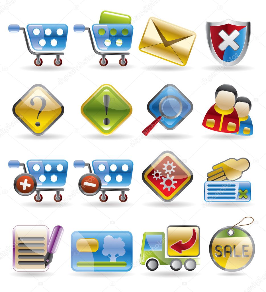 Online Shop Icons