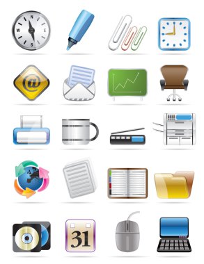 Office tools clipart