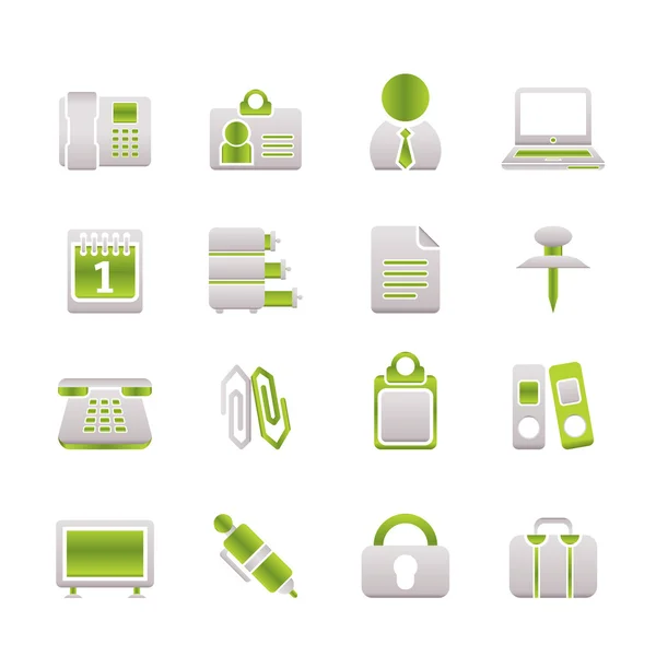 Business and Office icons — Stock Vector
