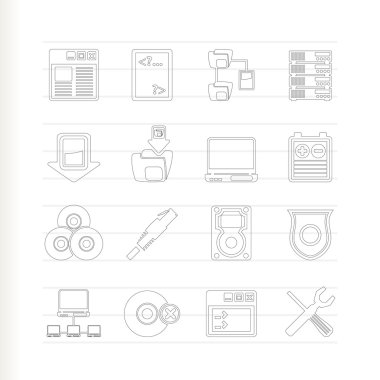 Server Side Computer icons clipart