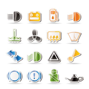 Car Dashboard clipart