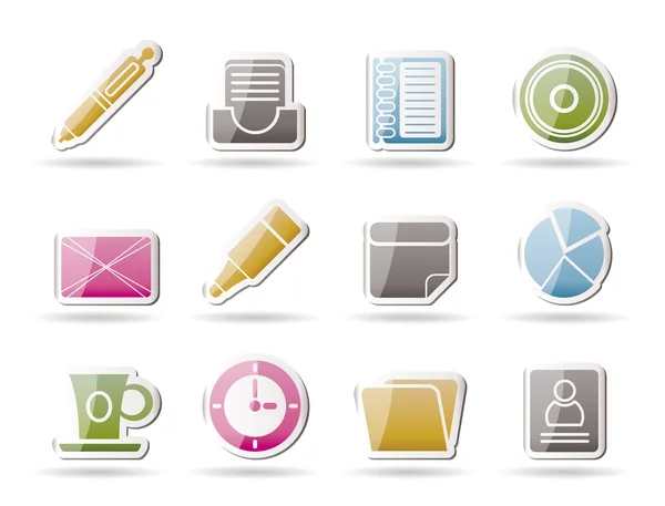 Office & Business Icons — Stock Vector