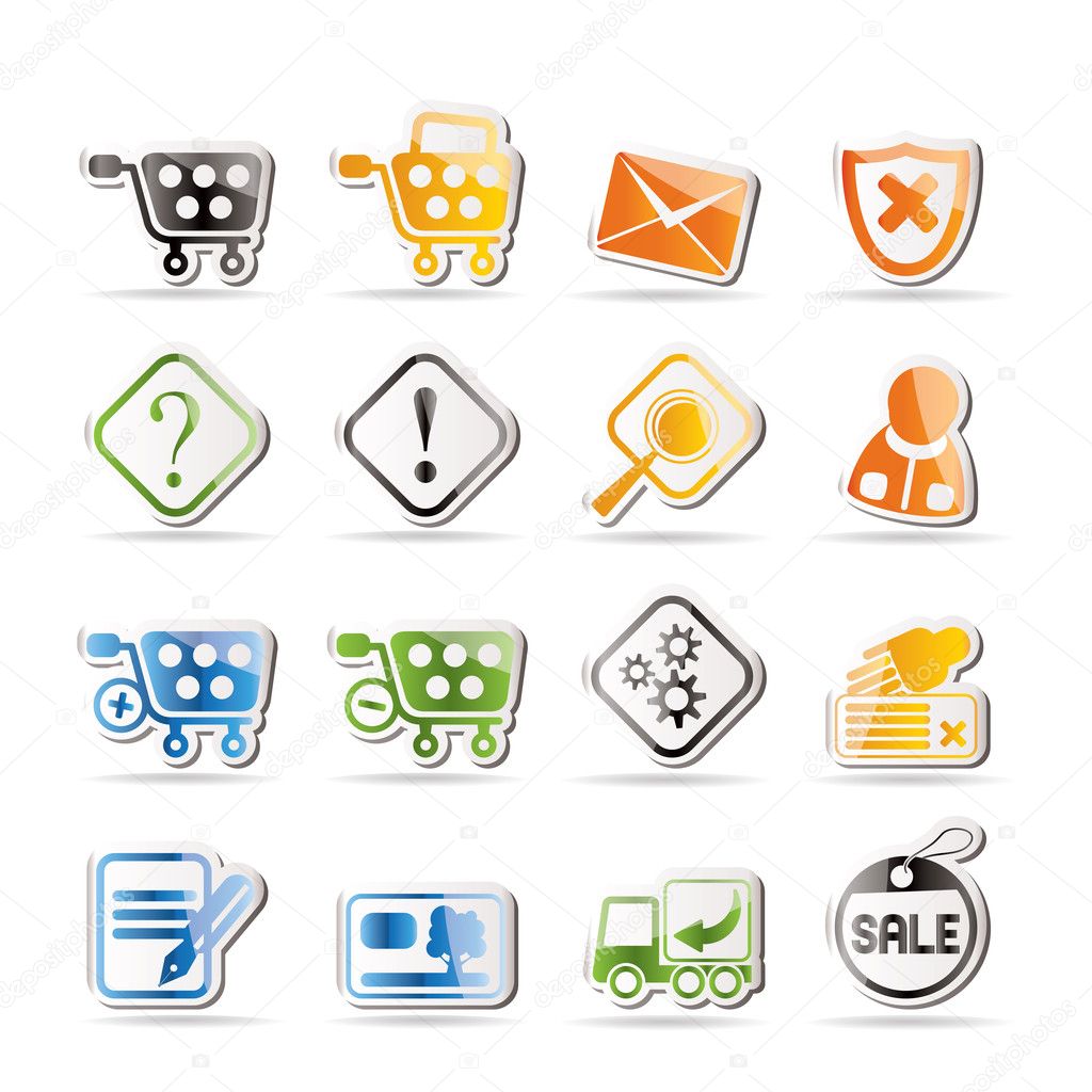 Online Shop Icons