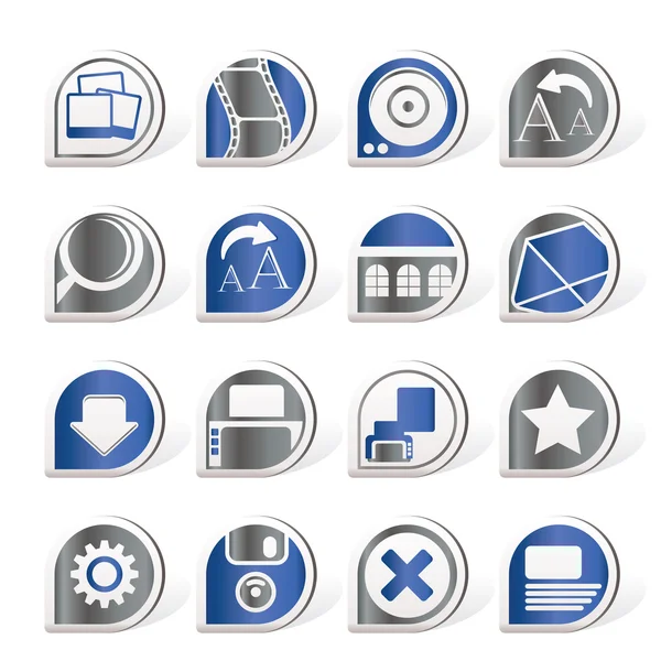 stock vector Internet and Website Icons