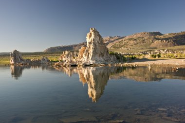 Mono Gölü yansımalar