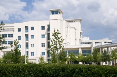 Modern hastane giriş