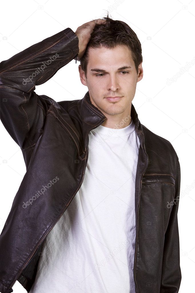 Portrait of stylish young man