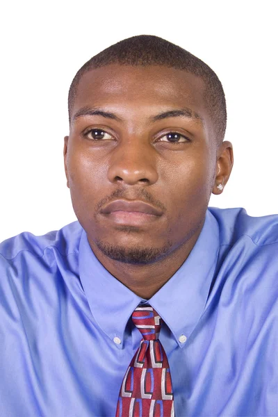 Szép afro-amerikai üzletember — Stock Fotó
