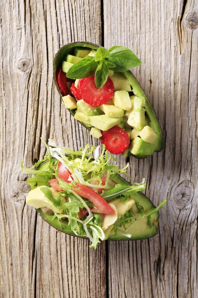 Avocado salads — Stock Photo, Image