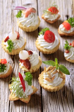 Canapes clipart