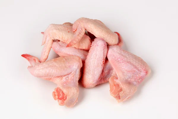 Nyers csirkeszárny — Stock Fotó