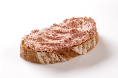 Bread and pate clipart