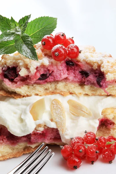 Berry fruit cake — Stock Photo, Image