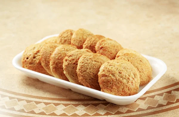 Biscoitos crocantes — Fotografia de Stock