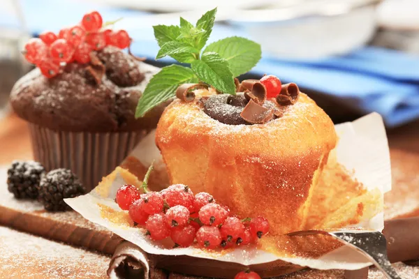 stock image Tasty cupcakes