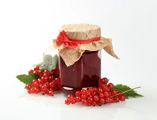 stock image Red currant preserve