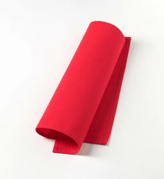 Tovagliolo rosso — Foto Stock