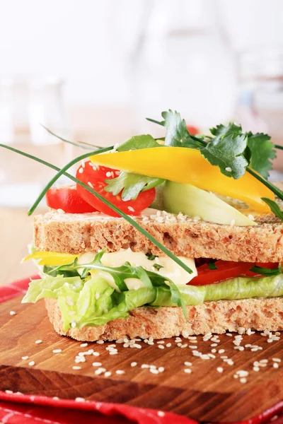 Sanduíche saudável — Fotografia de Stock