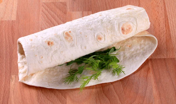 Wrap sandwich — Stock Photo, Image