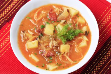 Cabbage soup clipart