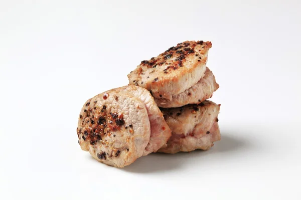 Roast pork filet mignons — Stock Photo, Image
