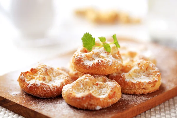 Mini édes sajt sütemények — Stock Fotó