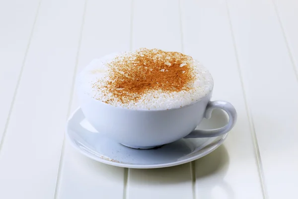 Φλυτζάνι του cappuccino — Φωτογραφία Αρχείου