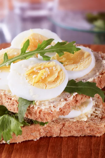 Sanduíche de ovo — Fotografia de Stock