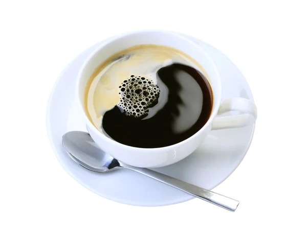 Filiżankę czarnej kawy — Zdjęcie stockowe