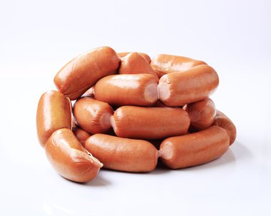 Pile of sausages clipart