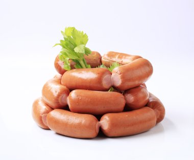 Pile of sausages clipart