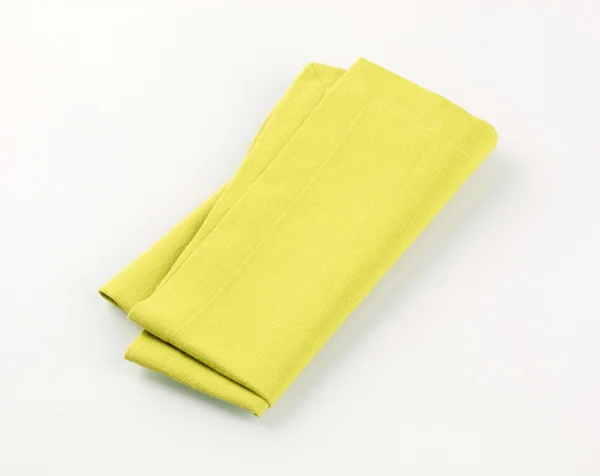 Зеленое полотенце — стоковое фото