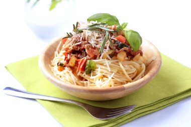 Spagetti ve ragu alla bolognese