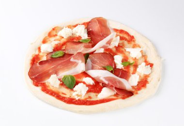 Pizza proscuitto