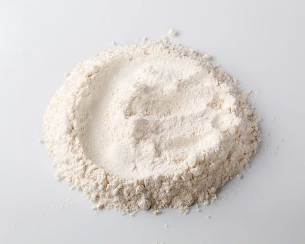 Heap Flour Studio Shot — Stock Photo, Image