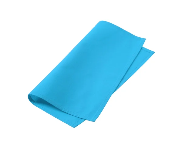 Синяя салфетка — стоковое фото
