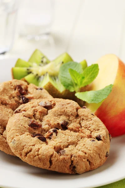 Chocolate chip cookies — Stock Photo, Image