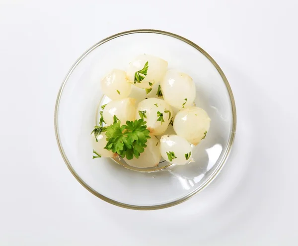 Pickled uien — Stockfoto