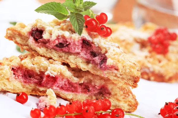 베리 과일 케이크 — 스톡 사진